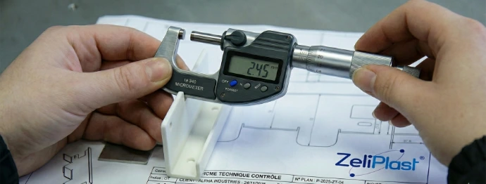 Contrôle qualité ZeliPlast